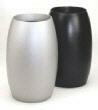 Tall round curved plant containers